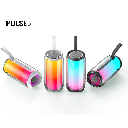 Pulse 5 Wireless Speaker RGB Lighting fyrivia